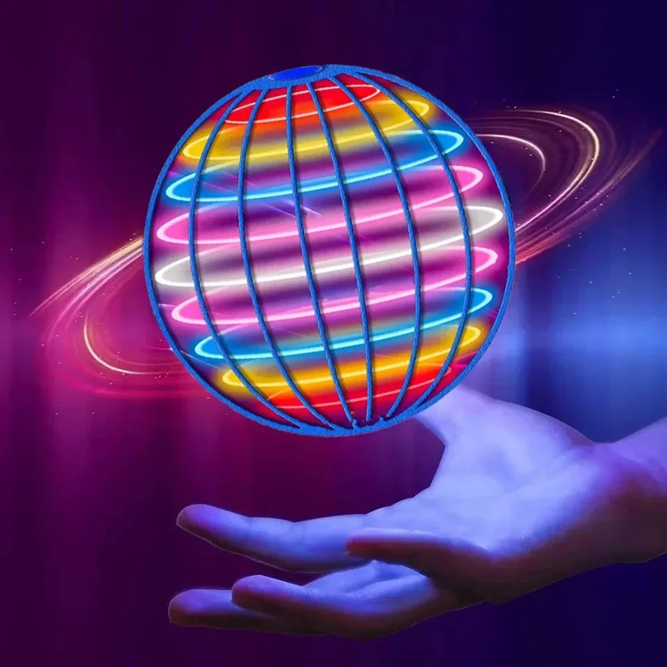 LED Flying Spinner Ball with Hand Control | Braviixx
