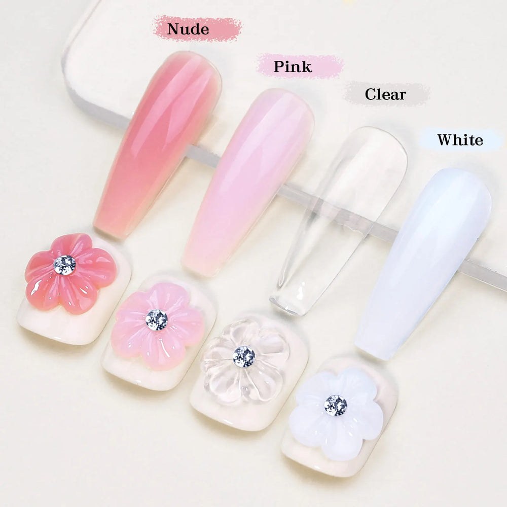 5ml & 15ml Nail Extension Gel | 9 Color & Size Options | Braviixx