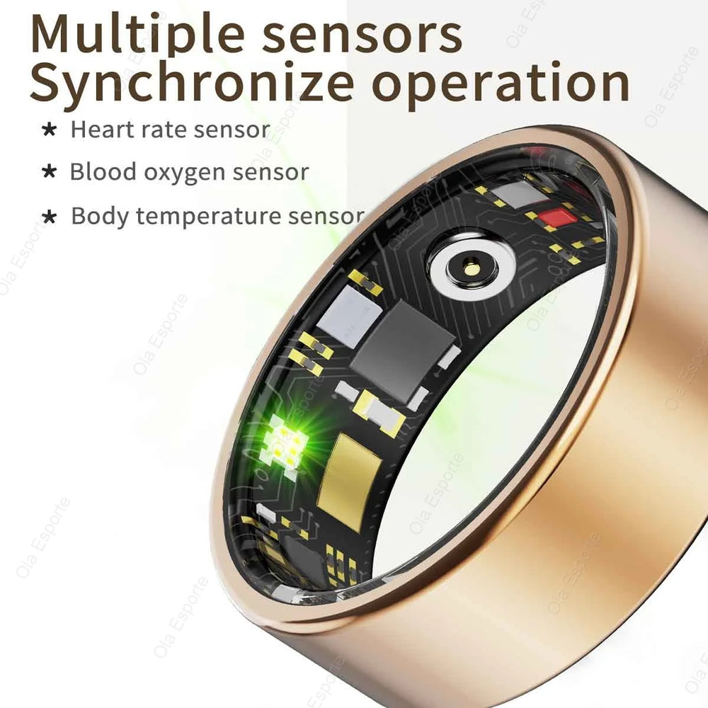 Smart Ring with Heart Rate, SpO₂ & Sleep Tracking | Braviixx