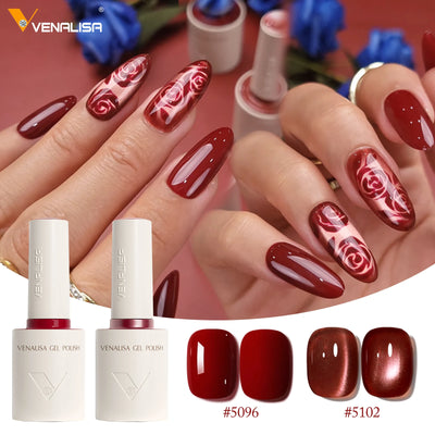 10ml Gel Nail Polish, Effects & Coats | Braviixx