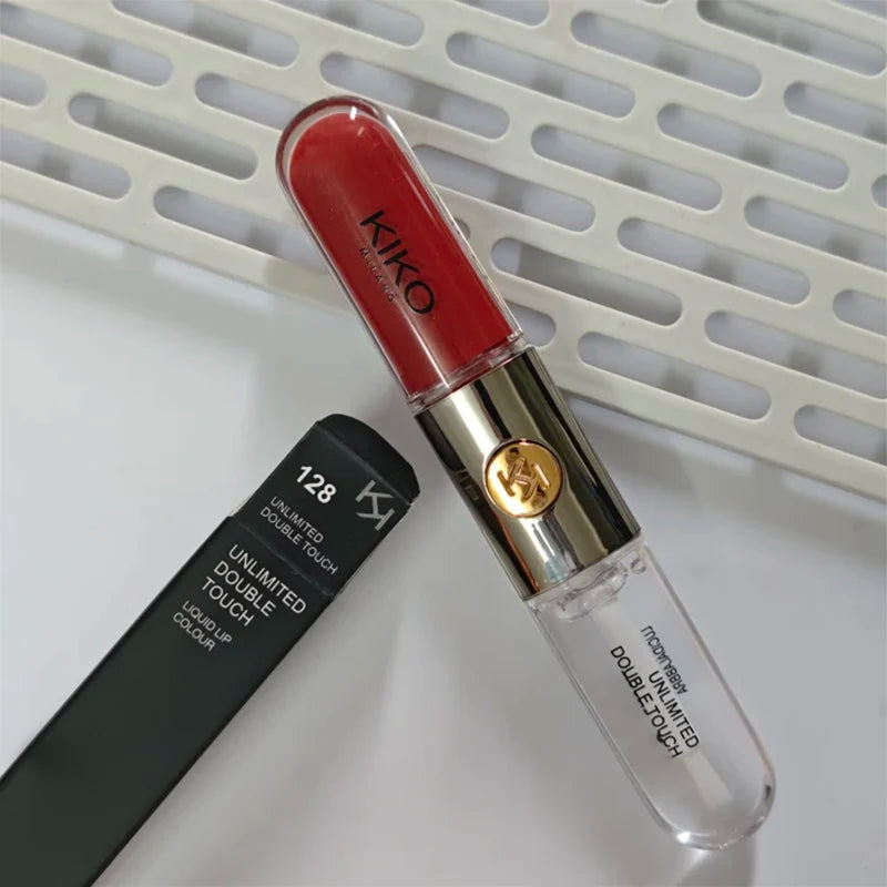 16-Shade Double-Tube Lip Glaze | Mirror Shine Lip Gloss | Braviixx