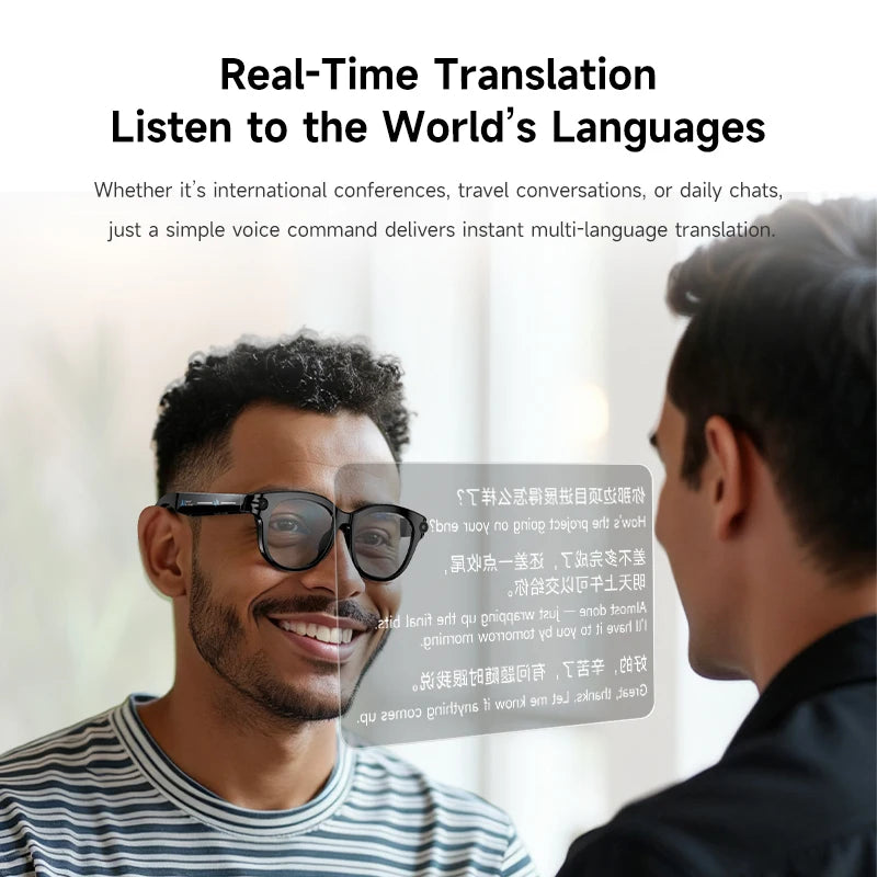 M89 Camera Smart Glasses with Audio & Translation | Braviixx