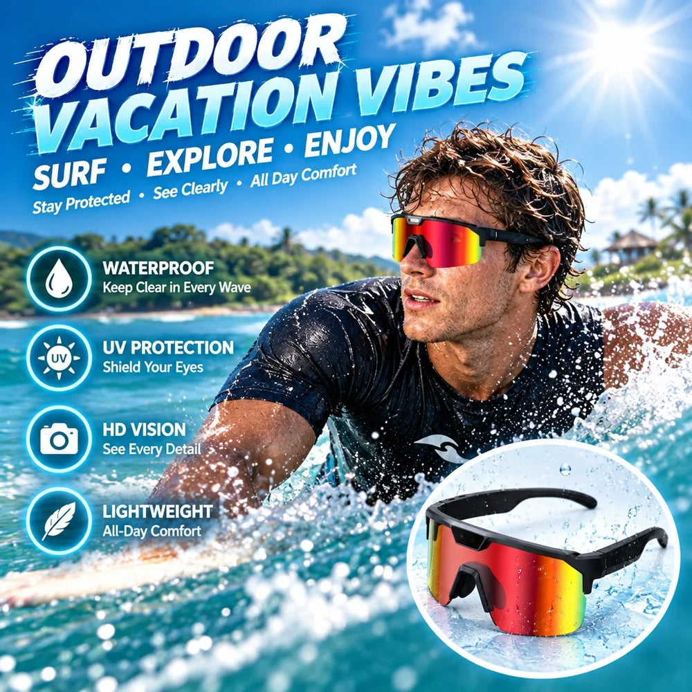 Camera Smart Glasses with Bluetooth Audio & Translation | Braviixx