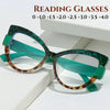 ERIKOLE Oversized Cat Eye Reading Glasses | Anti Blue Light · HMC Lens · Colour Block | Plain or +1.00 to +4.00 | Braviixx