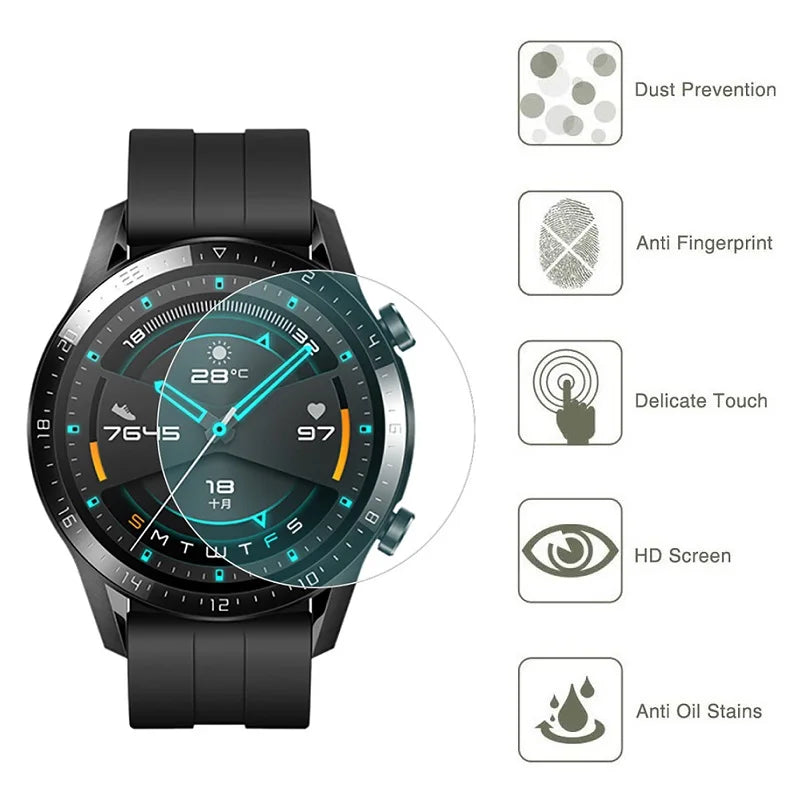 Smart Watch Screen Protector Film | Ultra-Thin Hydrogel Protection for 30–46mm Watches | Braviixx