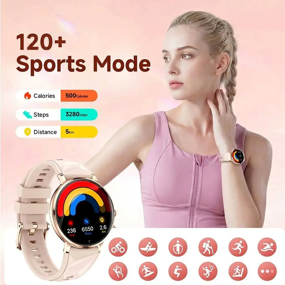 Women's 1.19-inch AMOLED Smart Watch | Braviixx