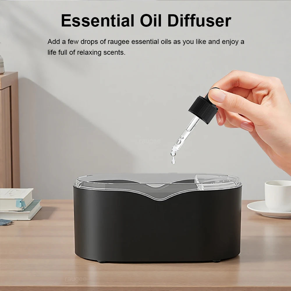 150 ml Flame-Effect USB Aroma Diffuser | 7-Colour LED Light | Braviixx
