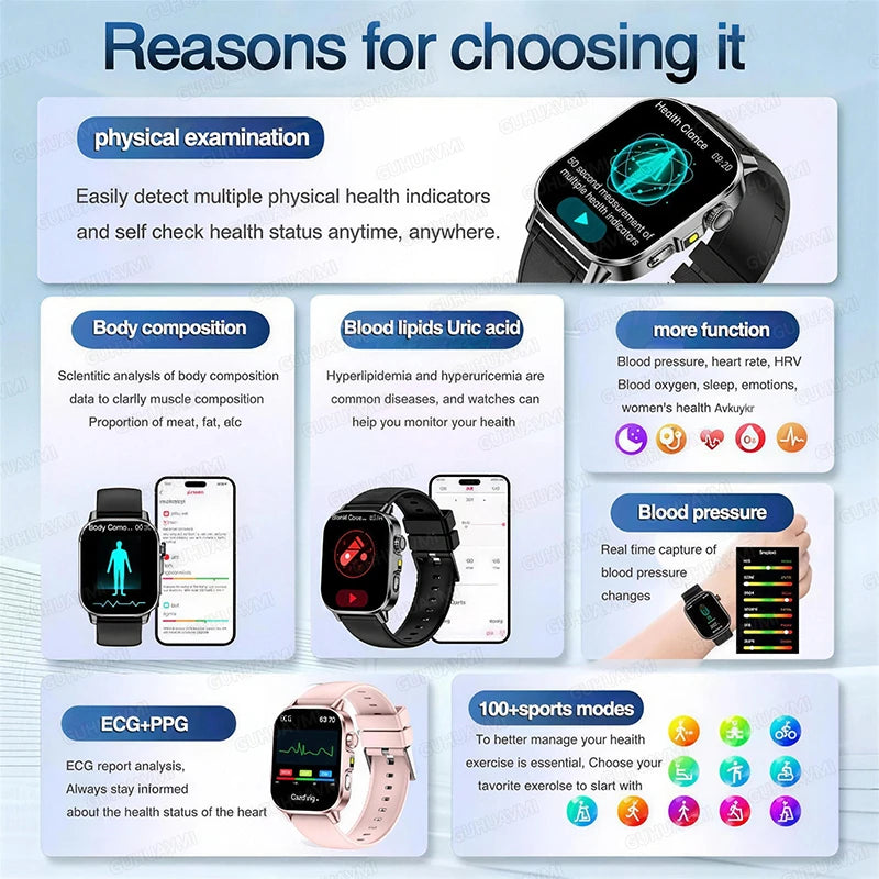 Smart Watch with HD AMOLED Display, Fitness Tracking & Call Function | Braviixx