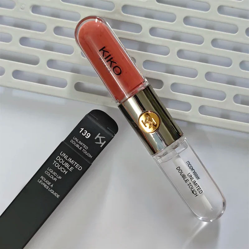 16-Shade Double-Tube Lip Glaze | Mirror Shine Lip Gloss | Braviixx