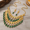 Floral Crystal Necklace & Earrings Set | Braviixx