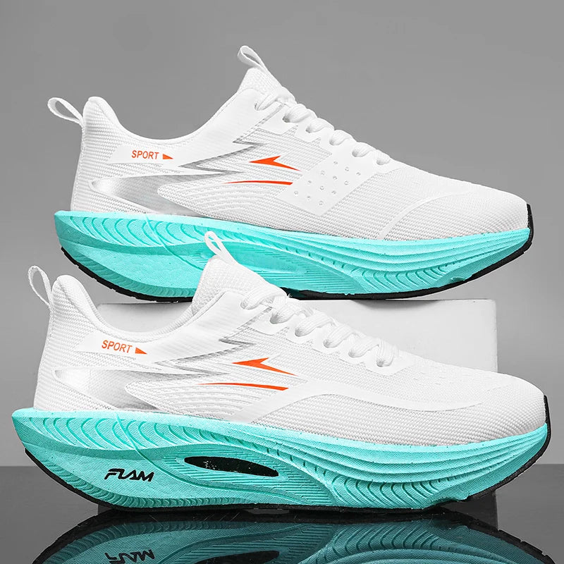 Braviixx Marathon Running Sneakers | Breathable Mesh Athletic Shoes | Men & Women | 13 Colors