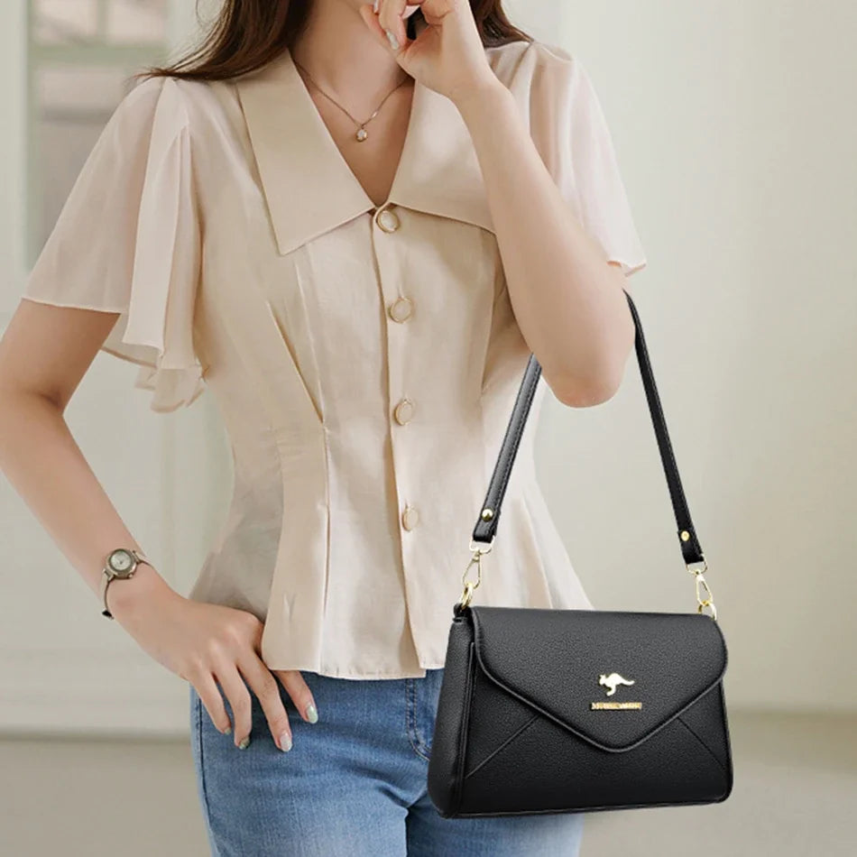 Luxury Designer Ladies Handbags High Quality Leather Shoulder Bags for Women 2026 Female Crossbody Bag Purses and Handbags Sac