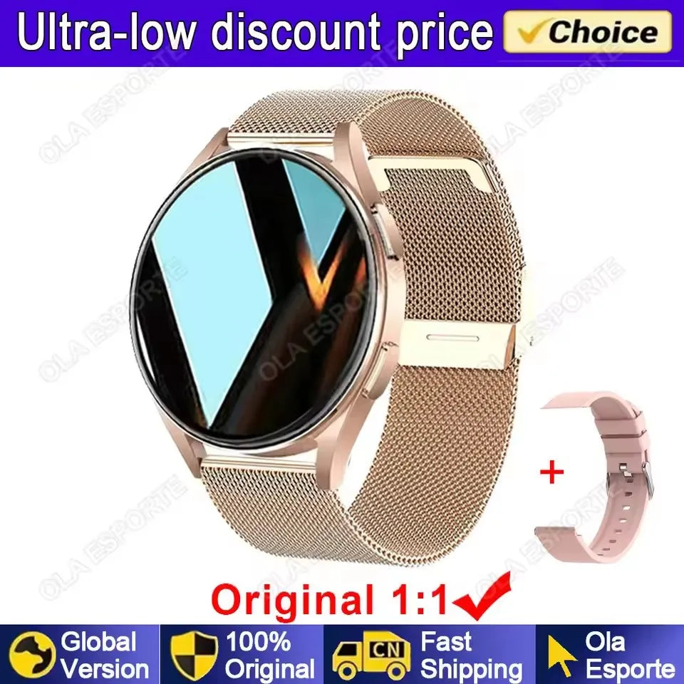 Women's Bluetooth Calling Smart Watch with Heart Rate & Sleep Monitor | Braviixx
