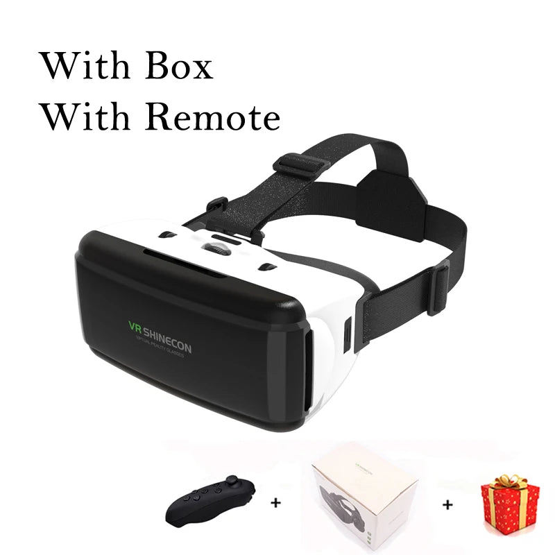 Smartphone VR Glasses | Adjustable Focus & Remote Bundles | Braviixx