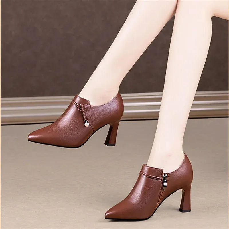 Heeled Shoe Boots | Six Low-Cut Designs | Braviixx