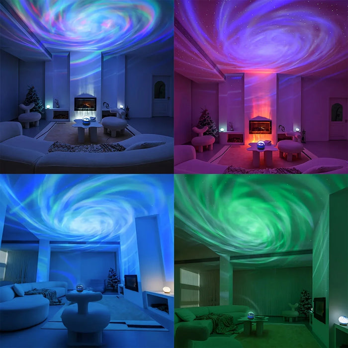 Northern Lights & Starry Sky Projector, Remote Options | Braviixx
