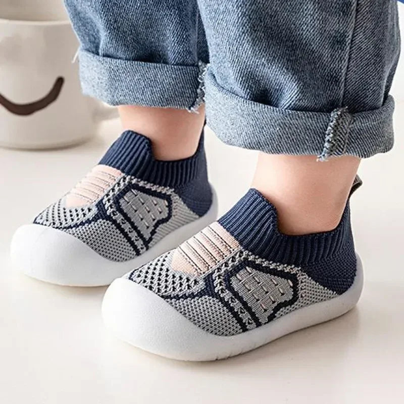 Soft Slip-On Kids’ Shoes with Rubber Soles | Braviixx