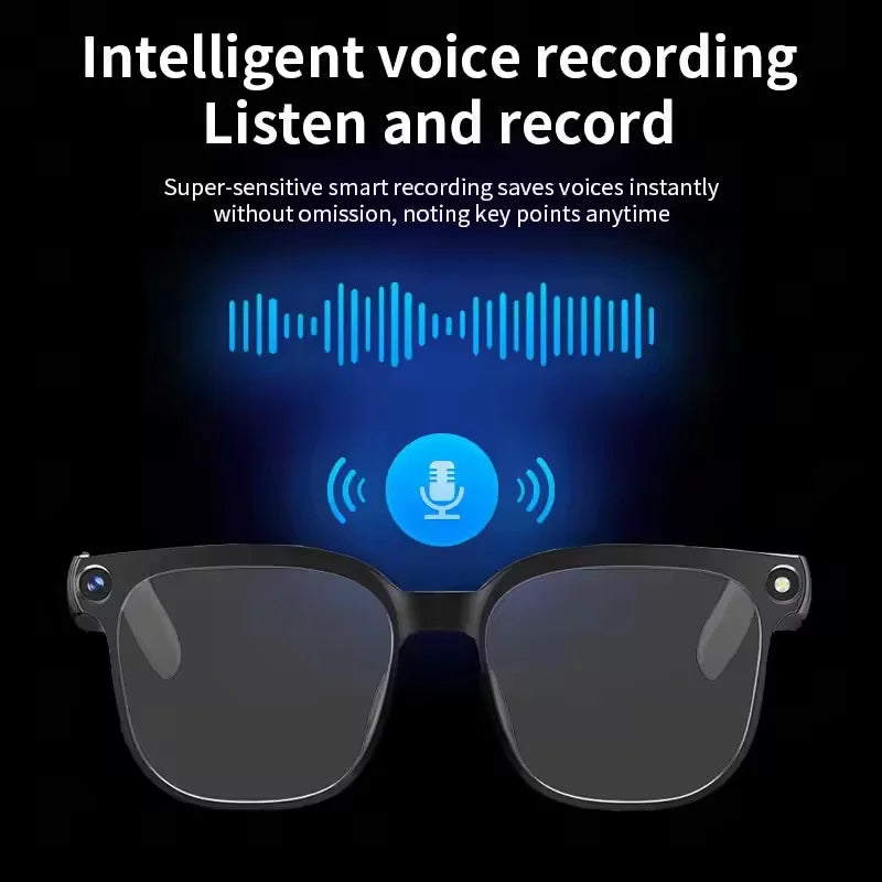 800W Pixel AI Camera Smart Glasses | Braviixx