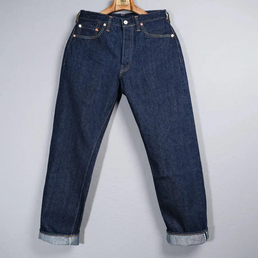 FREEWHEELERS 601XX 1951, five bags of 14oz indigo vintage jeans
