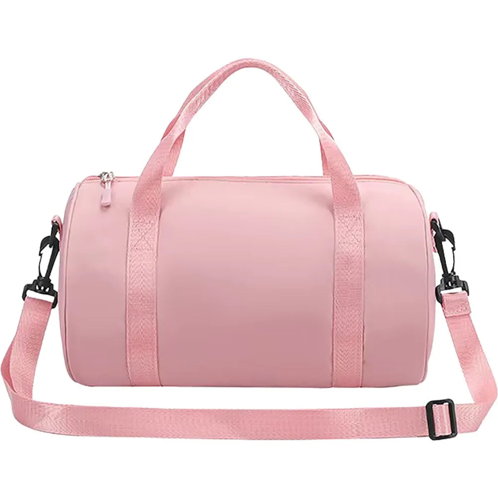Women's Mini Gym Duffel Bag | Nylon Barrel Design | Braviixx