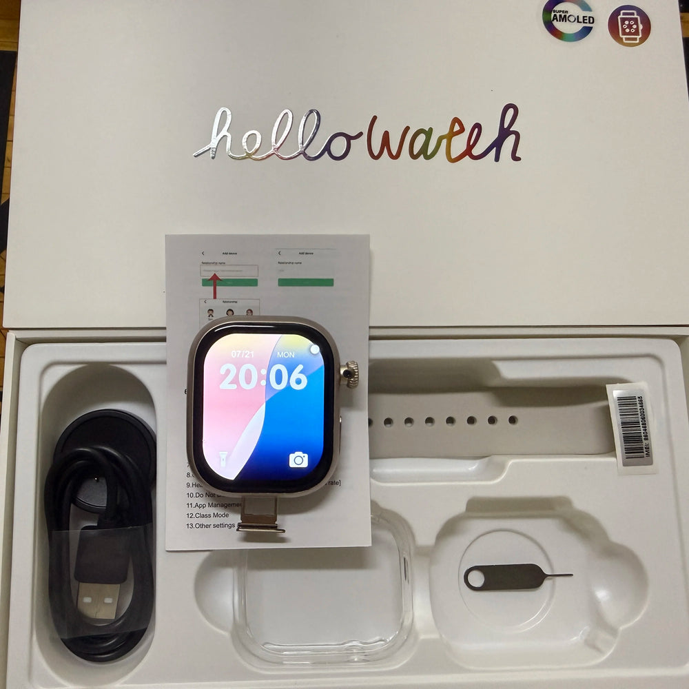 VP69 SIM Smartwatch | AMOLED, Rotating Camera & GPS | Braviixx