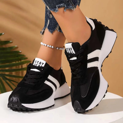 Women's Chunky Platform Mesh Sneakers | Breathable Walking Shoes | 5 Colours | EU 36–43