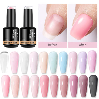Rubber Base Gel & Nail Prep Coats, 15ml | Braviixx