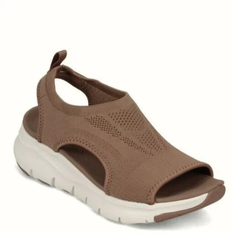Mesh Women Sandals Female Summer Shoes 2025 Classic Breathable Slip on Sport Sandals Open Toe Platform Shoes Zapatillas De Mujer