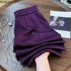 2026Women's Vintage Satin Long Pants Chinese Style Solid High Waist Wide Leg Pants Loose Casual Versatile Streetwear Women Pants