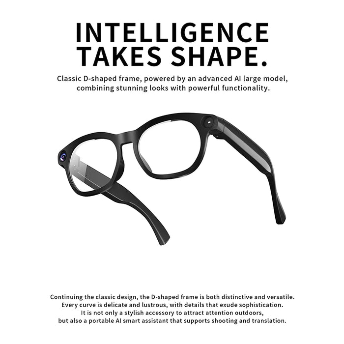 8MP AI Translation Camera Glasses | Braviixx