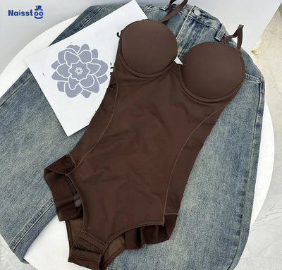 Seamless Thong Bodysuit Shapewear | Tummy Control Body Shaper | S–XXL | 6 Colours | Braviixx
