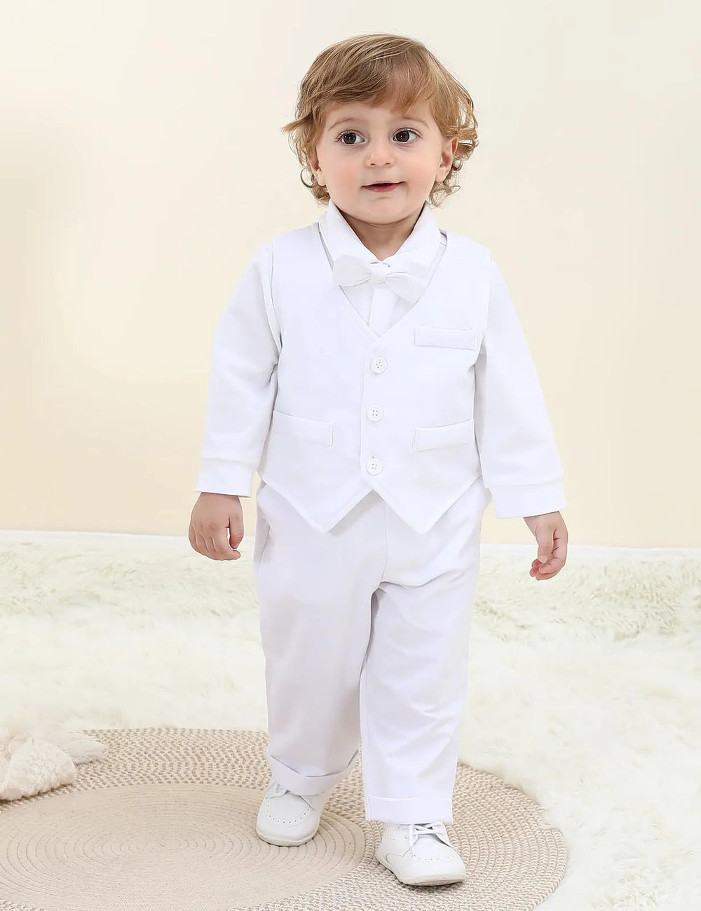 Baby Formal Outfit Set with Bow Tie | Braviixx