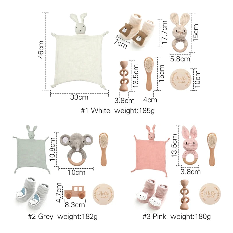 Baby Bath & Comfort Gift Set | Braviixx