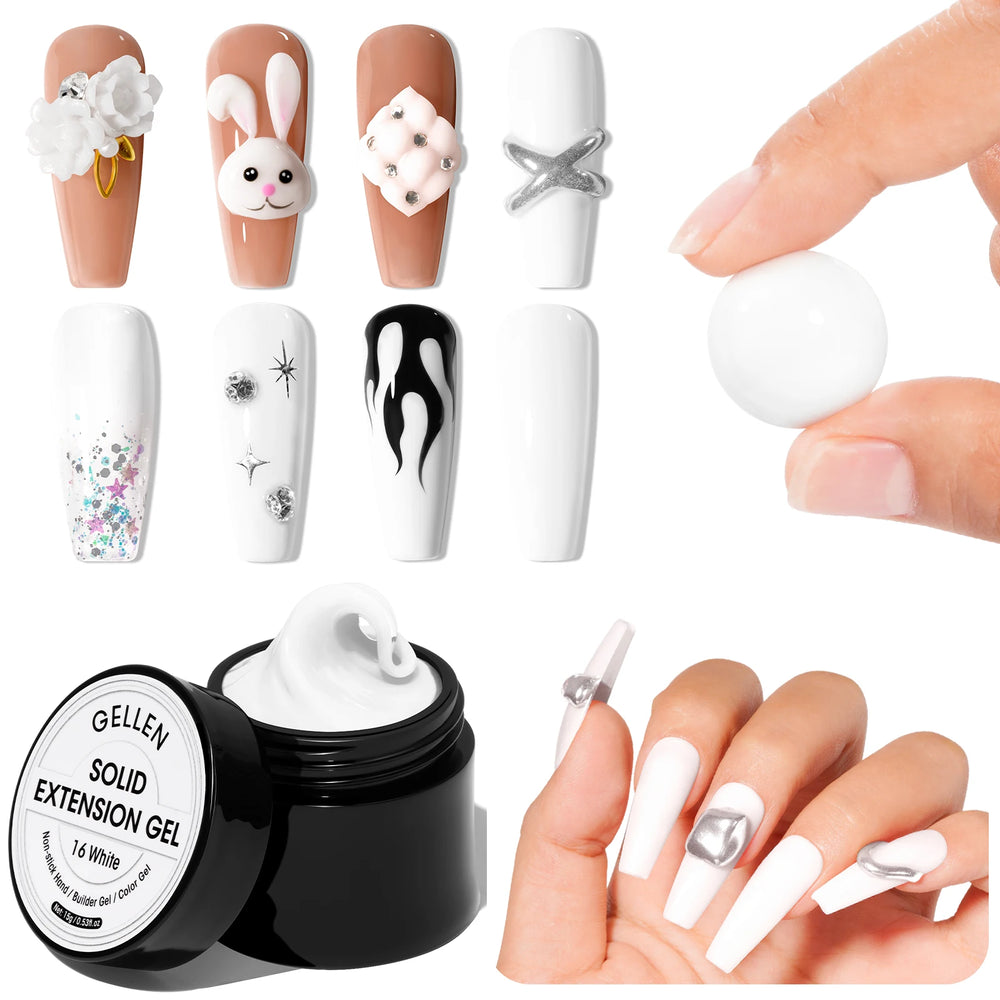 30g 3D Sculpting Gel Nail Art Kit | Builder & Extension Gel Options | Braviixx