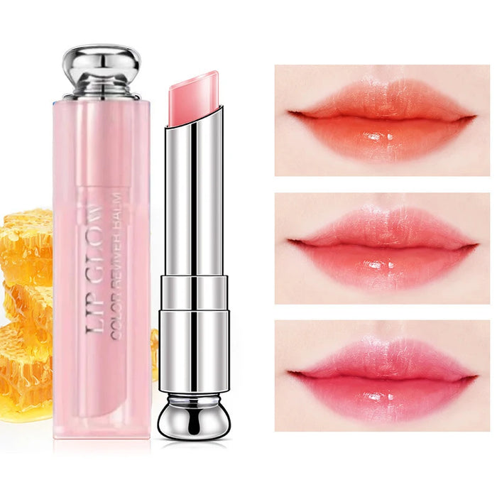 3-Piece Color-Changing Lip Balm Set | Moisturizing Lip Glow | Braviixx