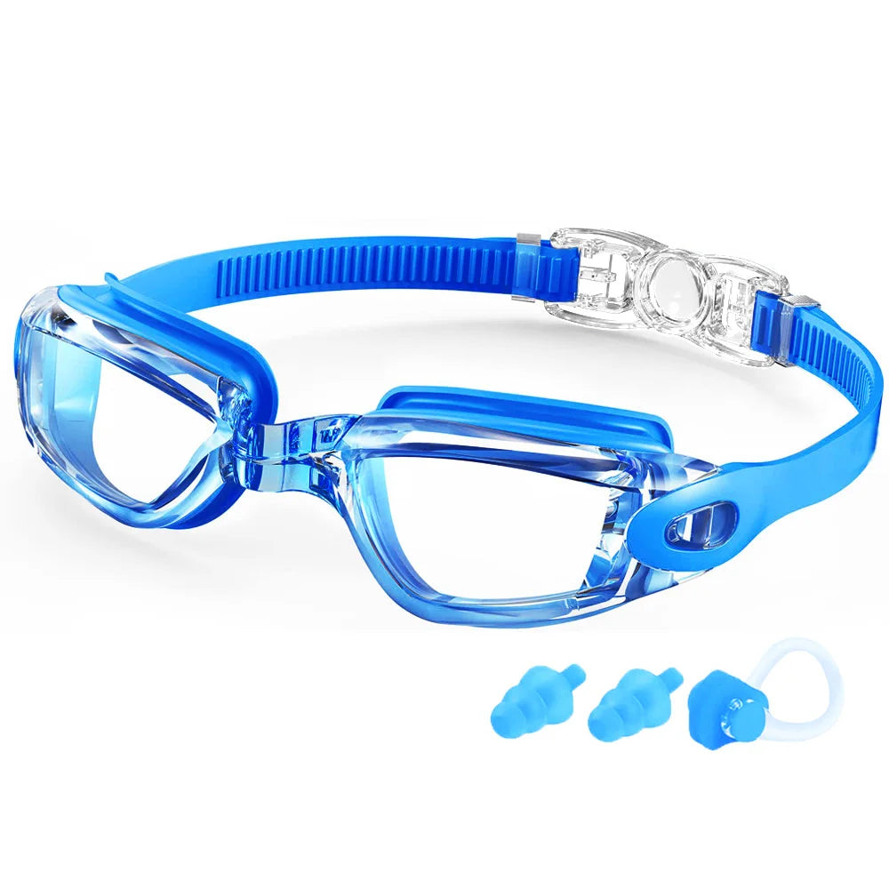 JoyMaySun Professional Swimming Goggles | 99% Anti-Fog · 100% UV · No-Leak | 10 Colours | Braviixx