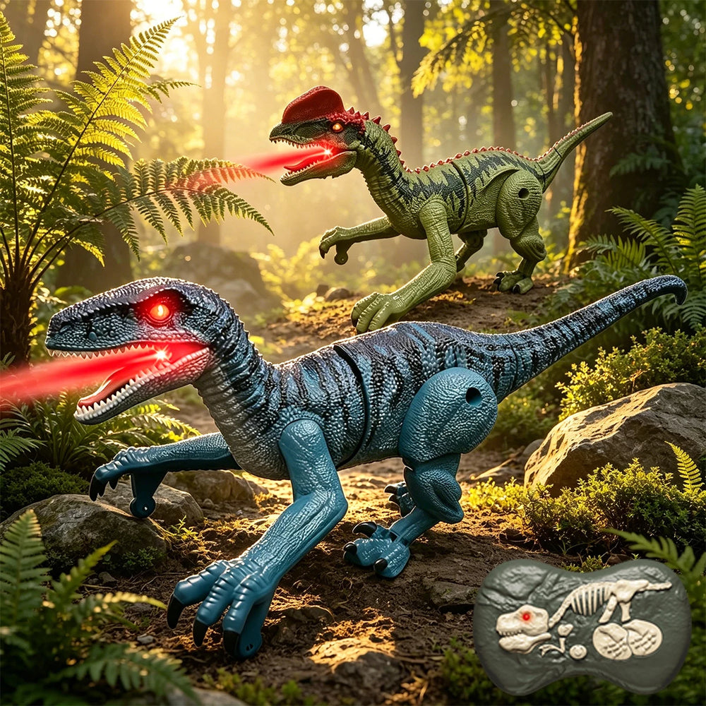 2.4GHz Remote Control Walking Dinosaur Toy | Braviixx