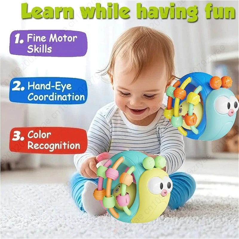 Animal Baby Grasp & Rattle Ball | Braviixx
