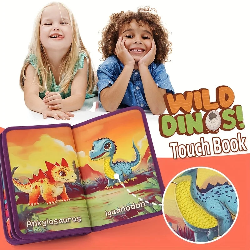 Animal Touch-and-Feel Cloth Book | Braviixx