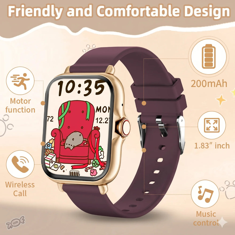 Kids Smart Watch with HD Touch Screen & Health Monitor | Braviixx