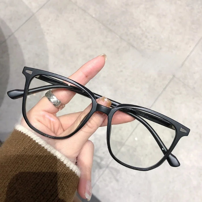 Women's Oversized Square Myopia Glasses | Blue Light Blocking · Anti-Reflective · Clear Lens | 7 Colours · 0 to -4.0 | Braviixx