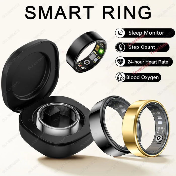 Smart Ring with Heart Rate, SpO₂ & Sleep Tracking | Braviixx