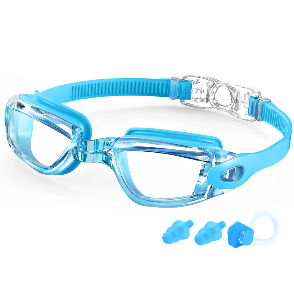 JoyMaySun Professional Swimming Goggles | 99% Anti-Fog · 100% UV · No-Leak | 10 Colours | Braviixx