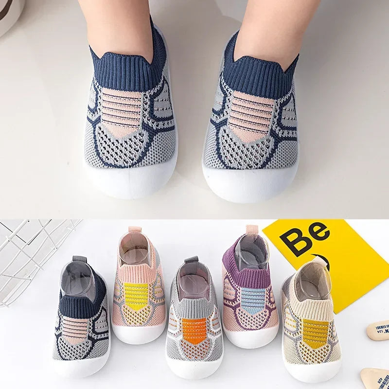 Soft Slip-On Kids’ Shoes with Rubber Soles | Braviixx