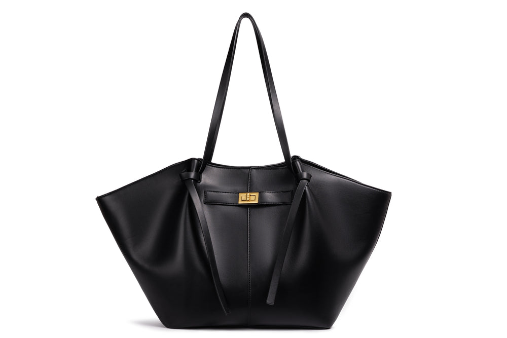 Wing-Shaped Tote Bag | Oversized PU | Braviixx