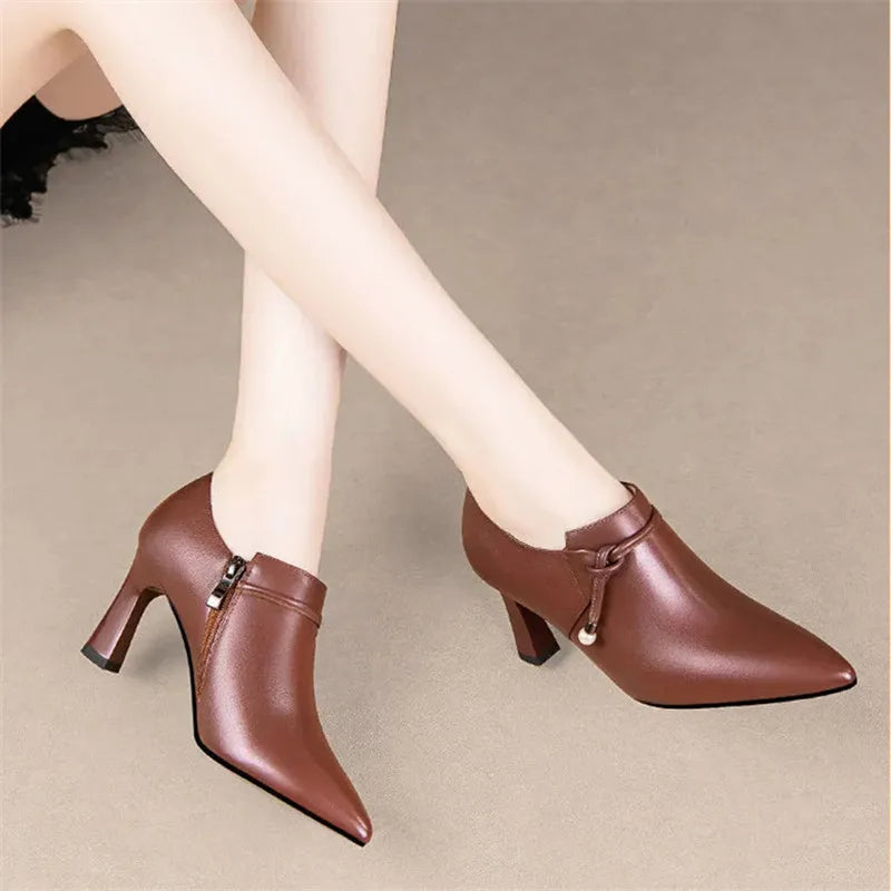 Heeled Shoe Boots | Six Low-Cut Designs | Braviixx