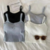 Women's Sleeveless Crop Top | Stretch Knit Camisole | Braviixx