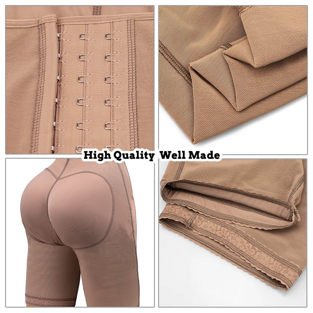 Colombian Faja Hook-Front Bodysuit | Firm Control | Braviixx