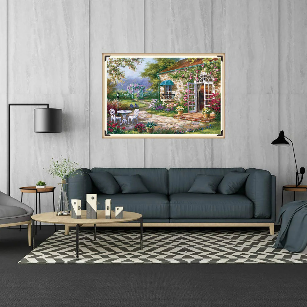 1000-Piece Garden Jigsaw Puzzle | Braviixx