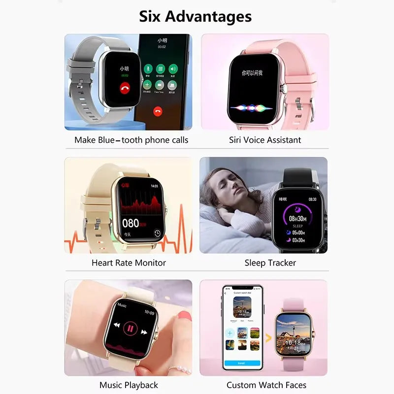 HT30 Smart Watch with Bluetooth Calling & Sports Modes | Braviixx